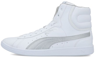 (Youth) Puma Vikky Mid SL 'White Silver' 367633-02 (Youth) Puma Vikky Mid SL 'White Silver' 367633-02