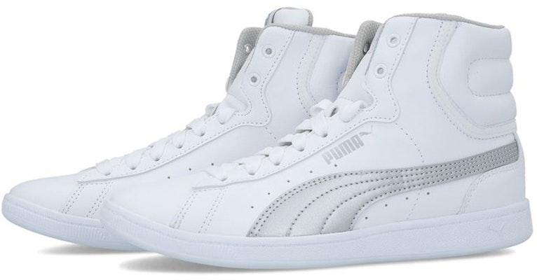 (Youth) Puma Vikky Mid SL 'White Silver' 367633-02 Lookbook (Youth) Puma Vikky Mid SL 'White Silver' 367633-02