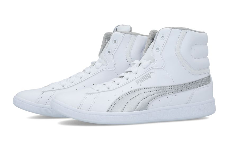 Lookbook (JR) Puma Vikky Mid SL ''Bianco Argento'' 367633-02