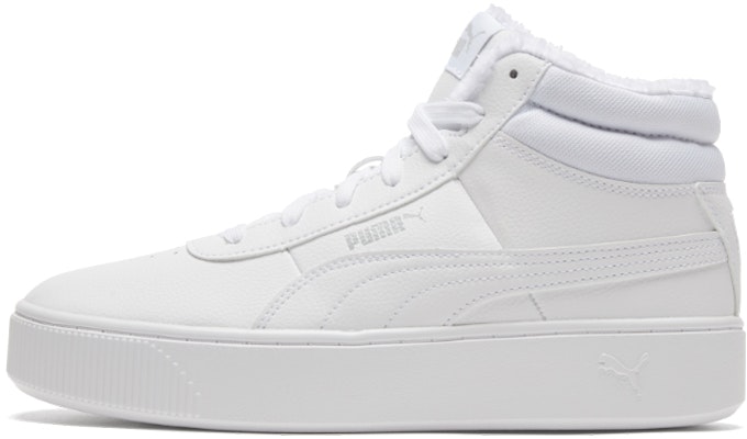 (JR) Puma Vikky Platform 'Bulu Tiruan Putih' 375615-01 Buy (JR) Puma Vikky Platform 'Bulu Tiruan Putih' 375615-01