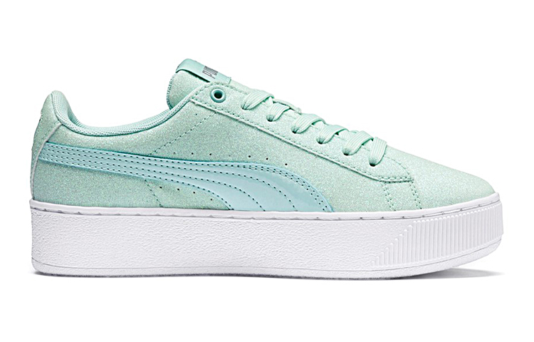(Youth) Puma Vikky Platform Glit 'Blue' 圖 2