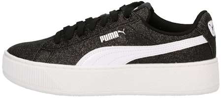 (Youth) Puma Vikky Platform Glitz 'Black White - Kids' 366856-13 (Youth) Puma Vikky Platform Glitz 'Black White - Kids' 366856-13