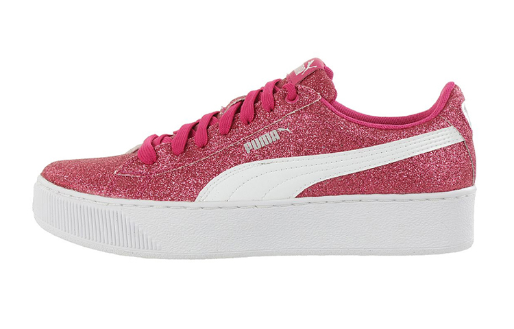 Buy 大童 PUMA Vikky Platform Glitz 休閒 低筒 兒童板鞋 紅色