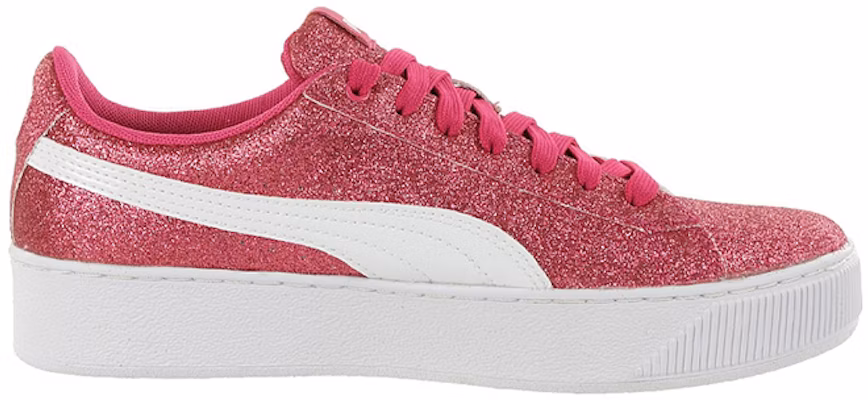 (Youth) Puma Vikky Platform Glitz 'Red Kids' 366856-01 Order (Youth) Puma Vikky Platform Glitz 'Red Kids' 366856-01