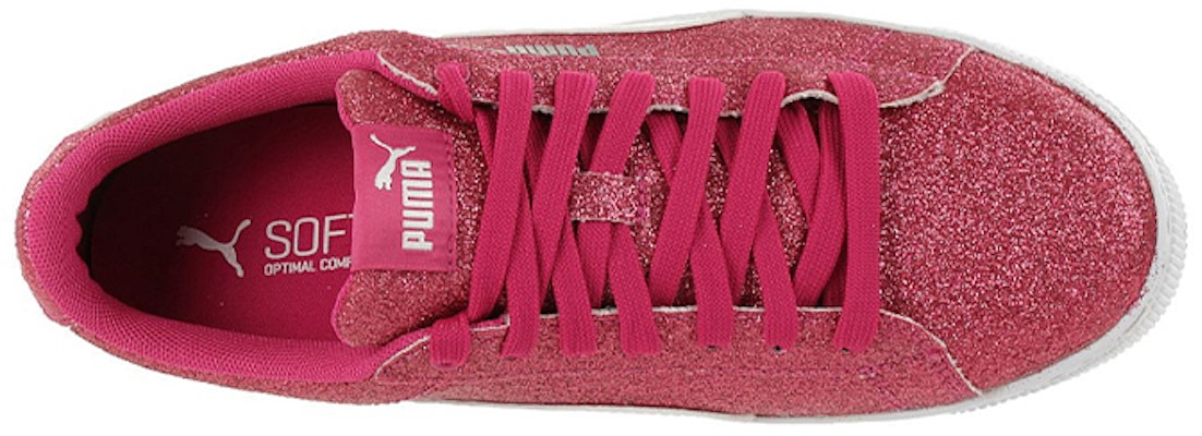 大童 PUMA Vikky Platform Glitz 休閒 低筒 兒童板鞋 紅色 Lookbook 大童 PUMA Vikky Platform Glitz 休閒 低筒 兒童板鞋 紅色