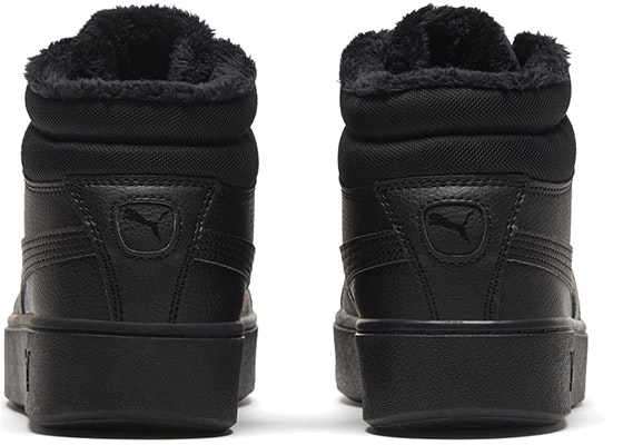 大童 PUMA Vikky 平台 加絨 休閒 保暖 中筒 兒童滑板鞋 黑色 Purchase 大童 PUMA Vikky 平台 加絨 休閒 保暖 中筒 兒童滑板鞋 黑色