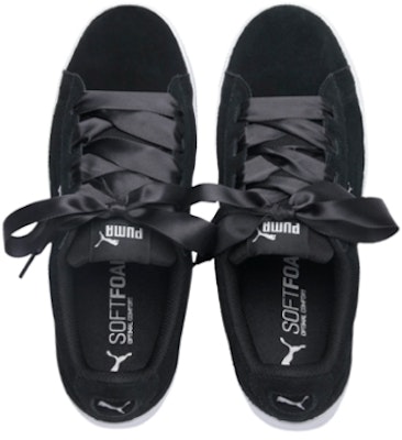 (Youth) Puma Vikky Platform Ribbon JR 'Black White' 367642-03 Lookbook (Youth) Puma Vikky Platform Ribbon JR 'Black White' 367642-03