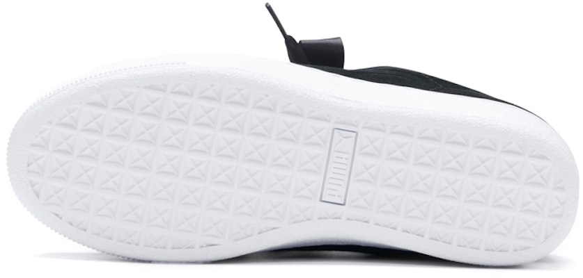 (Youth) Puma Vikky Platform Ribbon JR 'Black White' 367642-03 Purchase (Youth) Puma Vikky Platform Ribbon JR 'Black White' 367642-03