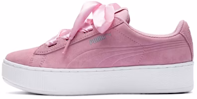 (Youth) Puma Vikky Platform Ribbon JR 'Pink White' 367642-05 (Youth) Puma Vikky Platform Ribbon JR 'Pink White' 367642-05