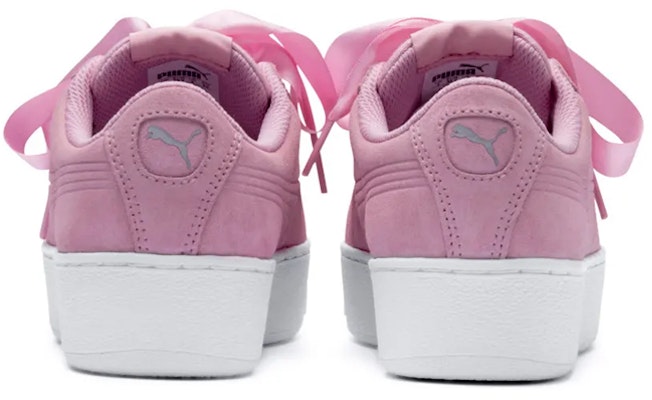 大童 PUMA Vikky 平台 蝴蝶结 Jr 轻便 低帮 儿童板鞋 粉白 Shop 大童 PUMA Vikky 平台 蝴蝶结 Jr 轻便 低帮 儿童板鞋 粉白
