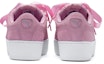 Shop 大童 PUMA Vikky 平台 蝴蝶结 Jr 轻便 低帮 儿童板鞋 粉白