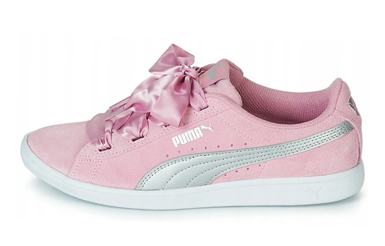 (Youth) Puma Vikky Ribbon Jr 'Pink White' 367639-05