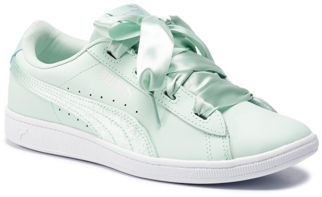 (Youth) Puma Vikky Ribbon L Satin 'Mint Green Bow' 369542-01 Lookbook (Youth) Puma Vikky Ribbon L Satin 'Mint Green Bow' 369542-01