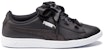 (JR) Puma Vikky Ribbon L Satin Jr 'Black Satin Bow' Hitam Satin Reben Perempuan 369542-04