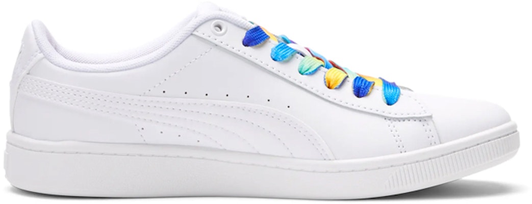 大童 PUMA Vikky v2 休閒 低筒 兒童板鞋 白 Order 大童 PUMA Vikky v2 休閒 低筒 兒童板鞋 白