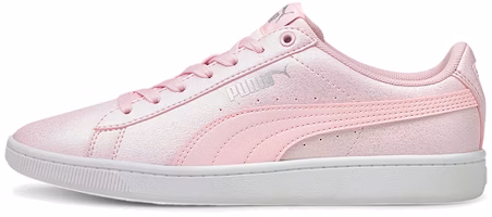 (Youth) Puma Vikky V2 Glitz 2 Casual Board Shoes Pink/White 373168-05 (Youth) Puma Vikky V2 Glitz 2 Casual Board Shoes Pink/White 373168-05