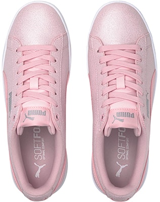 (JR) Puma Vikky V2 Glitz 2 Sepatu Kasual Board Wanita Pink/Putih 373168-05 Lookbook (JR) Puma Vikky V2 Glitz 2 Sepatu Kasual Board Wanita Pink/Putih 373168-05