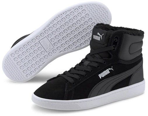 (JR) Puma Vikky v2 Mid Fur Jr 'Hitam' 370622-03 Lookbook (JR) Puma Vikky v2 Mid Fur Jr 'Hitam' 370622-03