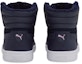 Shop (JR) Puma Vikky v2 Mid Fur Jr 'Biru Gelap' 370622-04
