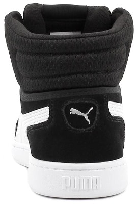 大童 PUMA Vikky v2 Mid SD 休閒 防滑耐磨 中筒 兒童板鞋 黑色 Shop 大童 PUMA Vikky v2 Mid SD 休閒 防滑耐磨 中筒 兒童板鞋 黑色