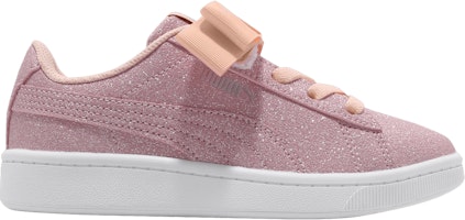 (Youth) Puma Vikky V2 Ribbon Glitz AC 'Peach Parfait' 370634-02 (Youth) Puma Vikky V2 Ribbon Glitz AC 'Peach Parfait' 370634-02