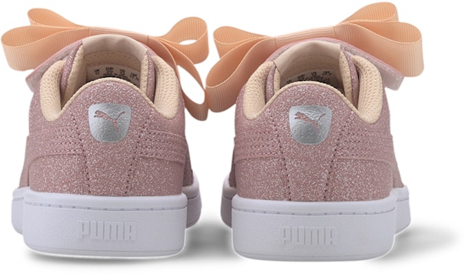 (Youth) Puma Vikky V2 Ribbon Glitz AC 'Peach Parfait' 370634-02 Shop (Youth) Puma Vikky V2 Ribbon Glitz AC 'Peach Parfait' 370634-02