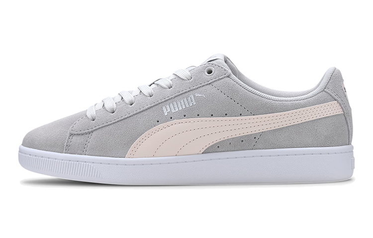 Buy (JR) プーマ ビッキーV2 スエード グレー/白/カーキ 370510-05