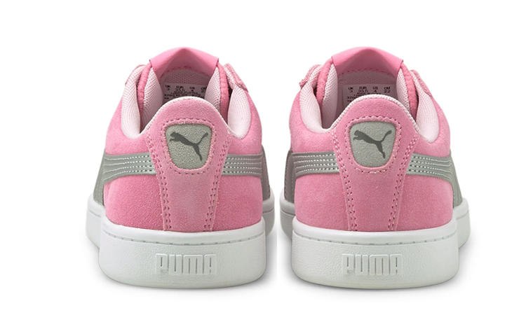 Shop (JR) プーマ ビッキーv2 スエード (キッズ ピンク) 370510-09