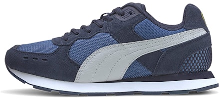 (Youth) Puma Vista Low Top Running Shoes Blue/Grey/White 369539-09 (Youth) Puma Vista Low Top Running Shoes Blue/Grey/White 369539-09