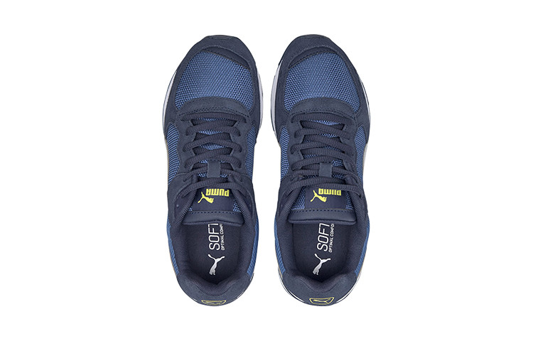 Lookbook (JR) 푸마 비스타 로우탑 러닝화 (블루/그레이/화이트) 369539-09