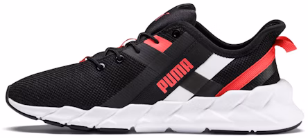 (Youth) Puma Weave Xt Training JR 'Black Red' 192828-01 (Youth) Puma Weave Xt Training JR 'Black Red' 192828-01