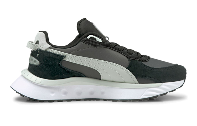(Youth) Puma Wild Rider Rollin 'Black Grey' 圖 2