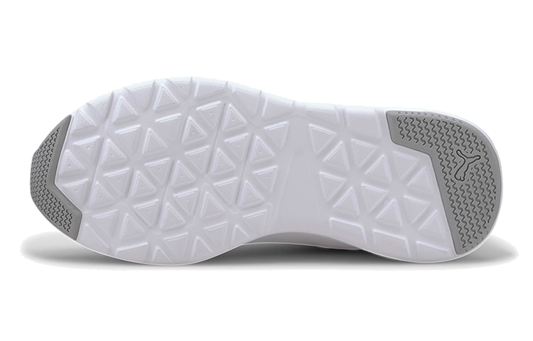 Details for (JR) プーマ Wired ニット ローカット ランニングシューズ 白/グレー 367381-10