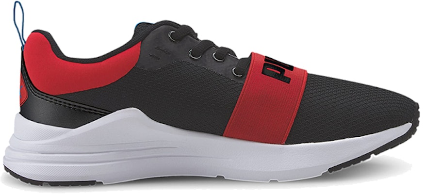 (PS) Puma Wired Run Agile Imeva (Grande) Zapatillas Negro/Rojo/Blanco 374433-02 Order (PS) Puma Wired Run Agile Imeva (Grande) Zapatillas Negro/Rojo/Blanco 374433-02