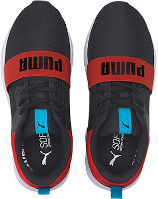 (PS) Puma Wired Run Agile Imeva (Grande) Zapatillas Negro/Rojo/Blanco 374433-02 Lookbook (PS) Puma Wired Run Agile Imeva (Grande) Zapatillas Negro/Rojo/Blanco 374433-02