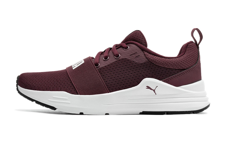 (Youth) Puma Wired Run Agile Imeva 'Burgundy Low-Top' 374214-04