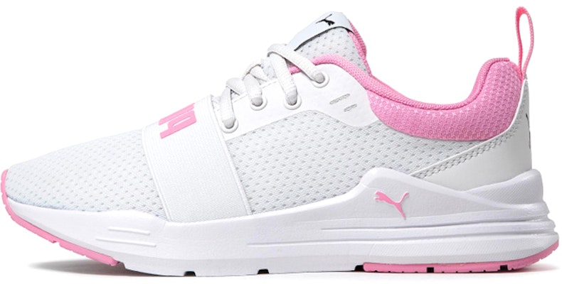 (Youth) Puma Wired Run Agile Imeva Low Top Running Shoes White/Pink 374214-06 Buy (Youth) Puma Wired Run Agile Imeva Low Top Running Shoes White/Pink 374214-06
