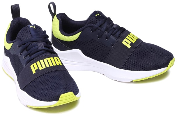(Youth) Puma Wired Run Big Kid 'Peacoat Sulphur Spring' 374214-07 Lookbook (Youth) Puma Wired Run Big Kid 'Peacoat Sulphur Spring' 374214-07