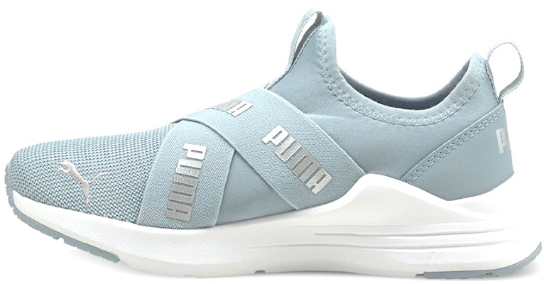 (Youth) Puma Wired Run Jr. Slip-On 'Blue Silver' 381993-01 Buy (Youth) Puma Wired Run Jr. Slip-On 'Blue Silver' 381993-01