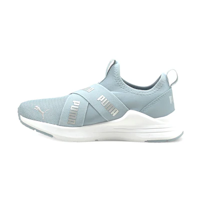 (Youth) Puma Wired Run Jr. Slip-On 'Blue Silver'
