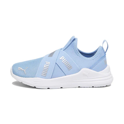 (Youth) Puma Wired Run Slip On 'Blue White'
