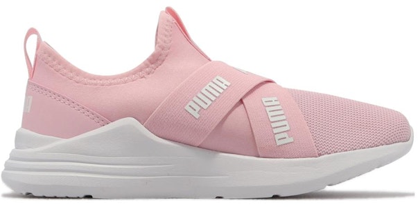 (青年)Puma 無繫帶跑步鞋 小童款 '杏花色' 381994-07 Order (青年)Puma 無繫帶跑步鞋 小童款 '杏花色' 381994-07