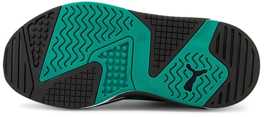 大童 Puma Mercedes F1 X-ray 2 拼接拼色 復古運動鞋 黑灰綠 Purchase 大童 Puma Mercedes F1 X-ray 2 拼接拼色 復古運動鞋 黑灰綠