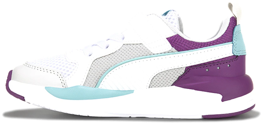 大童 Puma X-ray 減震防滑低幫運動鞋 灰白紫 Buy 大童 Puma X-ray 減震防滑低幫運動鞋 灰白紫
