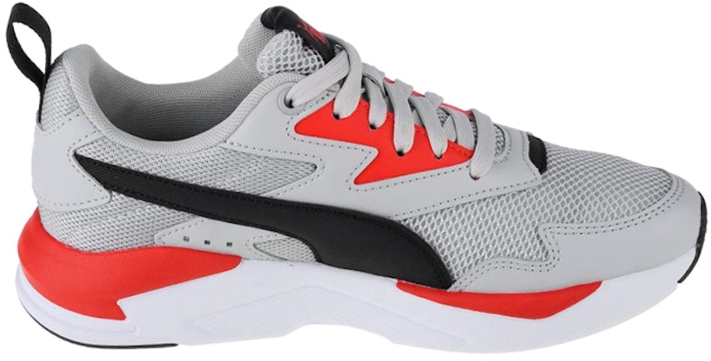 (Youth) Puma X-Ray Lite Jr 'Grey Black Red' 374393-13 Order (Youth) Puma X-Ray Lite Jr 'Grey Black Red' 374393-13