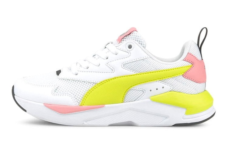 (Youth) Puma X-Ray Lite Jr 'White Yellow Pink' 374393-19