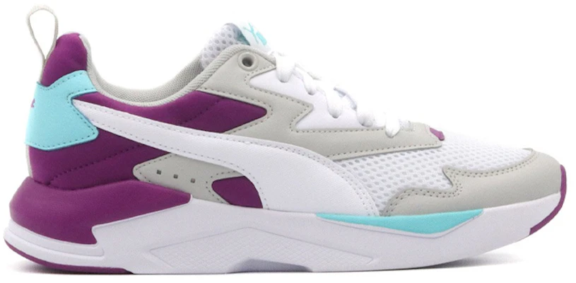 (JR) Puma X-Ray Lite Radiate Jr ''Grijs Wit Paars'' 375067-02 Order (JR) Puma X-Ray Lite Radiate Jr ''Grijs Wit Paars'' 375067-02