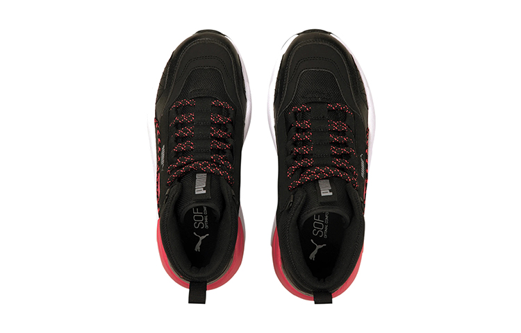 Lookbook (JR) 彪马 X-Ray 2 Square '黑红配色' 382653-03