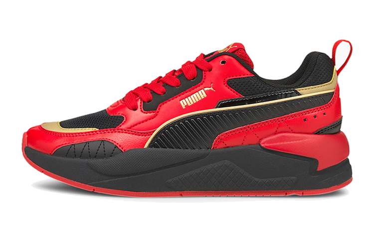 Buy (PS) 푸마 X-ray 2 스퀘어 (빅) 레드/블랙/골드 374190-09