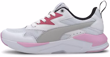 (Preschool) Puma X-ray Lite Jr 'White Pink Gray' 374393-03 (Preschool) Puma X-ray Lite Jr 'White Pink Gray' 374393-03